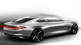 BMW Pininfarina Gran Lusso Coupe Concept (2013) - szkic auta