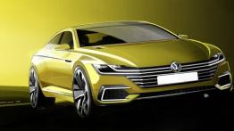 Volkswagen Sport Coupe Concept GTE (2015) - szkic auta