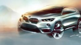 BMW X1 II xDrive20d (2016) - szkic auta