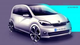 Skoda Citigo - wersja 5-drzwiowa - szkic auta