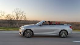 BMW 228i Cabrio (2015) - wersja amerykańska - lewy bok