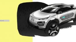 Citroen Cactus Concept (2013) - szkic auta