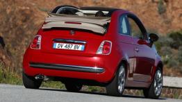 Fiat 500C - widok z tyłu