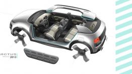 Citroen Cactus Concept (2013) - szkic auta