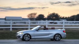 BMW 228i Cabrio (2015) - wersja amerykańska - lewy bok