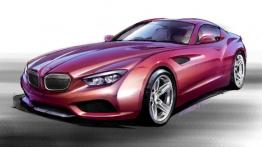 BMW Zagato Coupe Concept - szkic auta