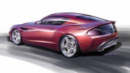 BMW Zagato Coupe Concept - szkic auta