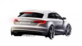 Audi A3 III Sportback - szkic auta