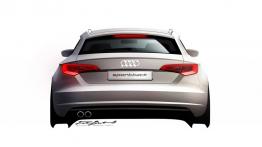 Audi A3 III Sportback - szkic auta