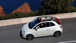 Fiat 500C - widok z góry