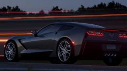 Chevrolet Corvette C7 Stingray - widok z tyłu