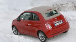 Fiat 500C - widok z tyłu