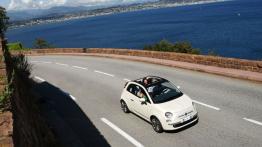 Fiat 500C - widok z góry