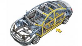 Mercedes CLA - schemat konstrukcyjny auta