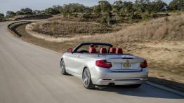 BMW 228i Cabrio (2015) - wersja amerykańska - widok z tyłu