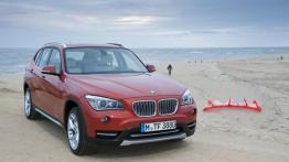 BMW X1 Facelifting - widok z przodu