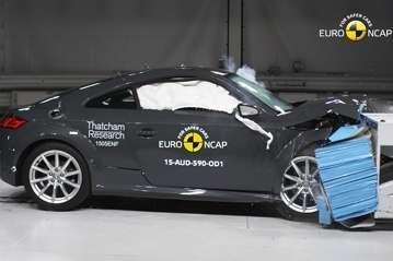 Audi TT i Smart forfour z czterema gwiazdkami NCAP