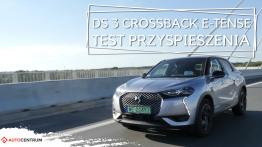 DS 3 Crossback E-Tense 136 KM (AT) - przyspieszenie 0-100 km/h