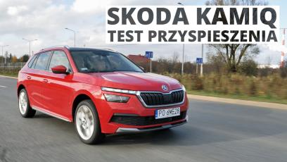 Skoda Kamiq 1.0 TSI 115 KM (AT) - przyspieszenie 0-100 km/h