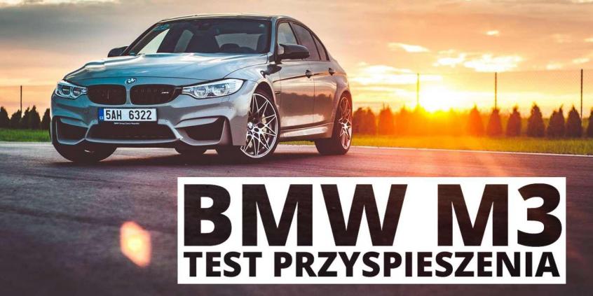 BMW M3 Competition 3.0 450 KM (AT) - przyspieszenie 0-100 km/h