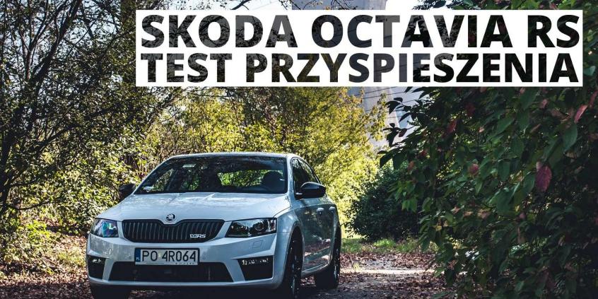 Skoda Octavia RS 4X4 2.0 TDI 184 KM (AT) - przyspieszenie 0-100 km/h