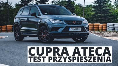 Cupra Ateca 2.0 TSI 300 KM (AT) - przyspieszenie 0-100 km/h