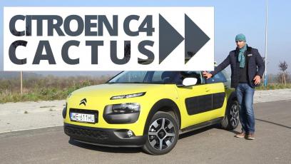 [HD/Skrót] Citroen C4 Cactus 1.2 PureTech 82 KM (MT), 2014 - skrót testu AutoCentrum.pl 
