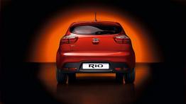 Kia Rio III 3d - widok z tyłu