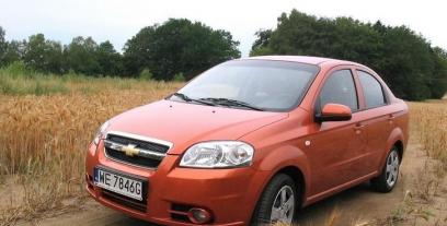 Chevrolet Aveo T250 Sedan 1.4 i 83KM 61kW 2006-2010