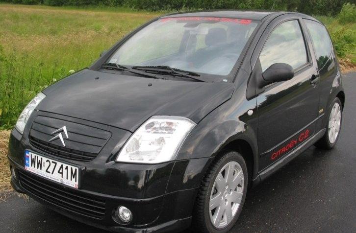 Citroen C2 1.6 HDi 110KM 81kW 2007-2009