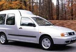 Volkswagen Caddy II 1.9 SDI 65KM 48kW 1995-2003