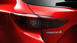Mazda 3 III hatchback (2014) - lewy tylny reflektor - wyłączony
