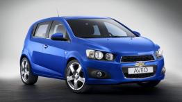 Chevrolet Aveo hatchback 2011 - przód - reflektory wyłączone