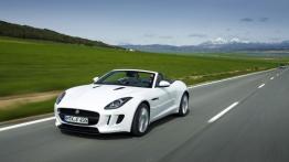 Jaguar F-Type V6 Polaris White (2013) - widok z przodu