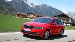 Skoda Octavia III Kombi TSI (2013) - widok z przodu