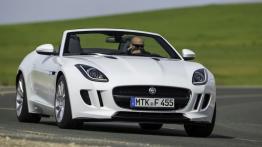 Jaguar F-Type V6 Polaris White (2013) - widok z przodu