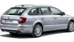 Skoda Superb II Kombi Facelifting (2013) - prawy bok