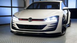 Volkswagen Design Vision GTI Concept (2013) - przód - reflektory włączone