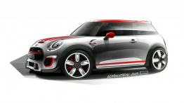 Mini John Cooper Works Concept (2013) - szkic auta