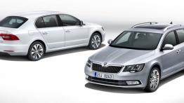 Skoda Superb II Liftback Facelifting (2013) - prawy bok