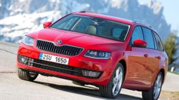 Skoda Octavia III Kombi TSI (2013) - widok z przodu