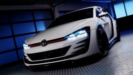 Volkswagen Design Vision GTI Concept (2013) - przód - reflektory włączone