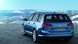 Volkswagen Golf VII Variant (2013) - widok z tyłu