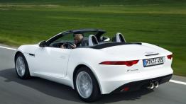 Jaguar F-Type V6 Polaris White (2013) - widok z tyłu