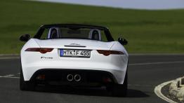 Jaguar F-Type V6 Polaris White (2013) - widok z tyłu