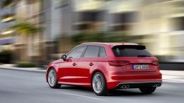 Audi S3 III Sportback (2013) - widok z tyłu