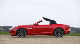 Jaguar F-Type V8S Salsa Red - lewy bok