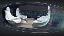 Mercedes F 015 Luxury in Motion Concept (2015) - szkic wnętrza