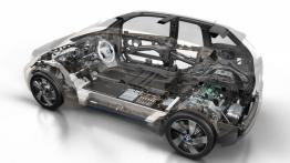 BMW i3 (2014) - schemat konstrukcyjny auta