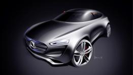 Mercedes Vision G-Code Concept (2014) - szkic auta